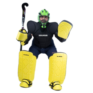 AMS Sports StreetMaster Goalie Kit – Durable Gear for Street Hockey Enthusiasts